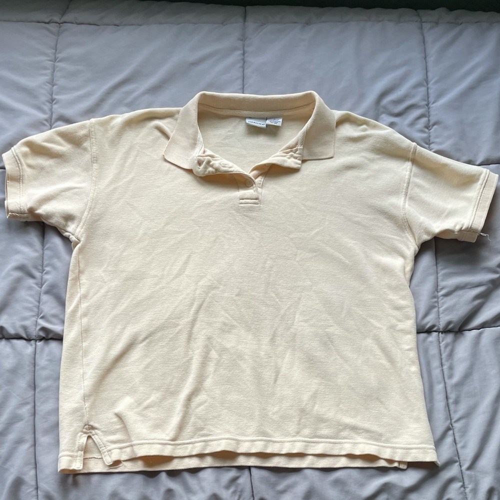 Merona Yellow Polo Shirt